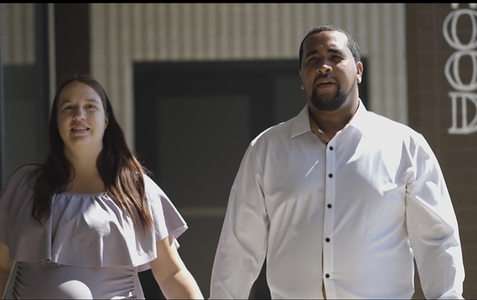 Destiny and Devin - New Hope pregnancy help clients choosing life