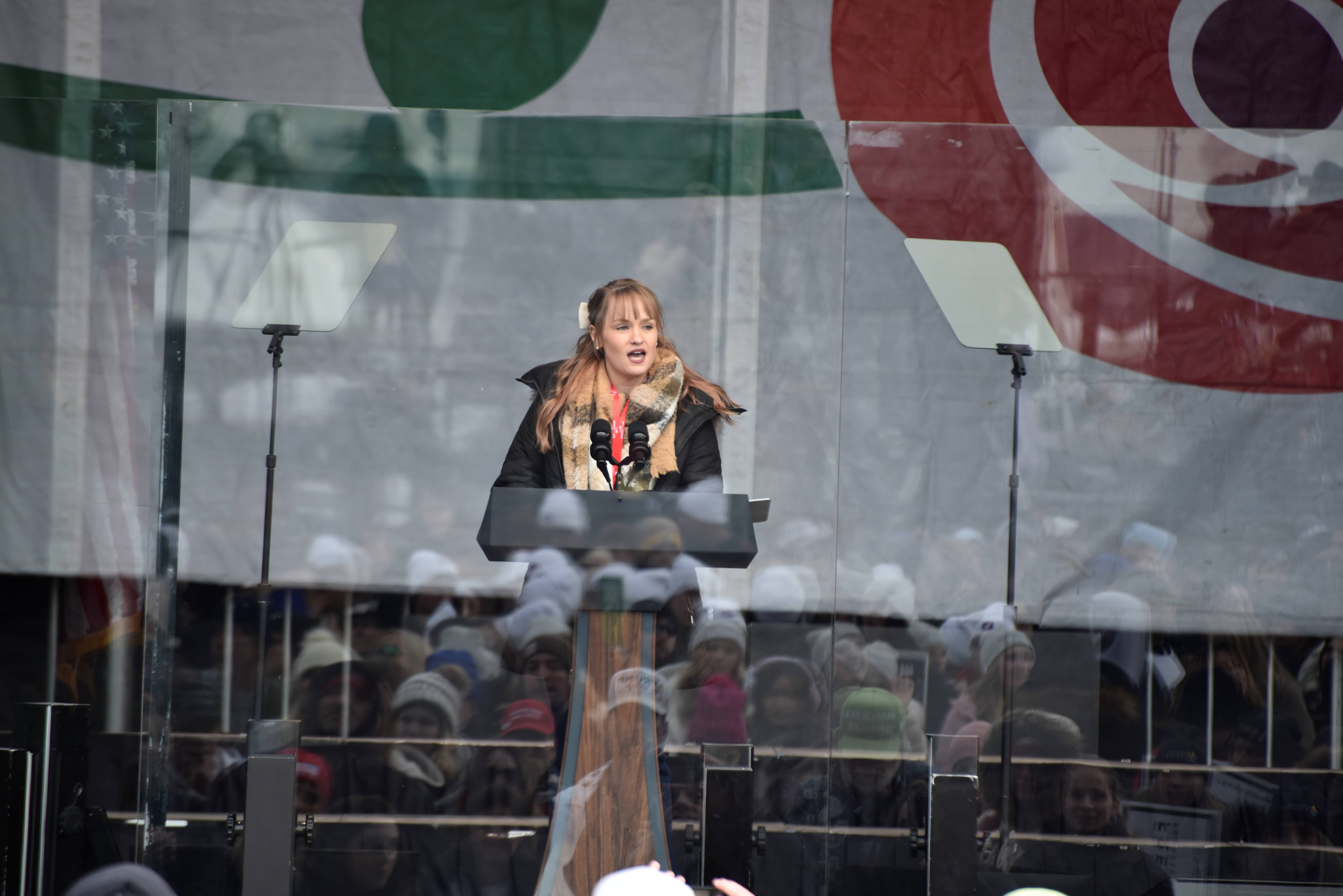 Be living proof that life is a gift, APR mom tells March for Life Rally crowd