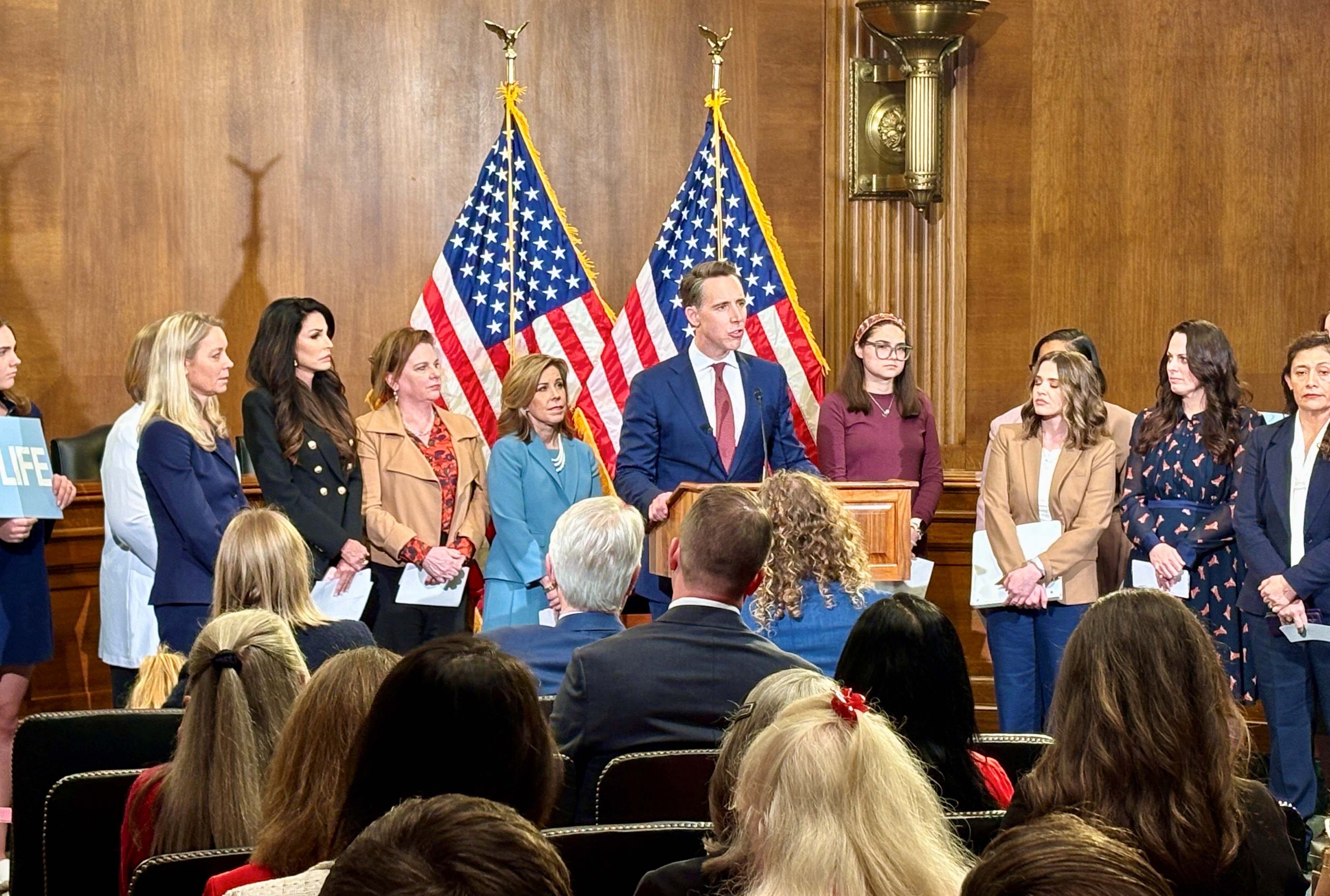 Women share personal accounts of abortion drug harm at Congressional press conference