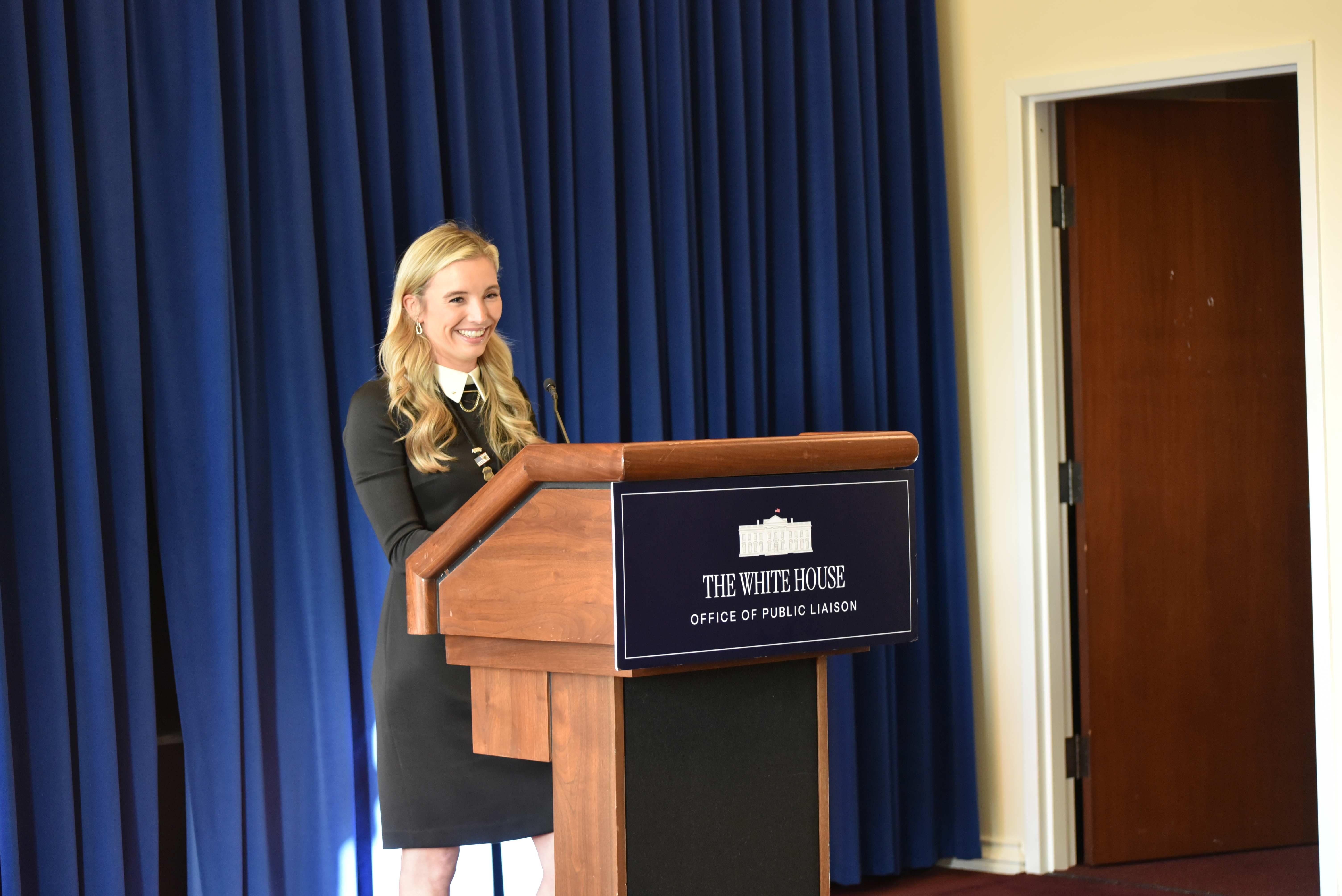 “My mom made a courageous decision to choose life for me” - White House Media Affairs Director