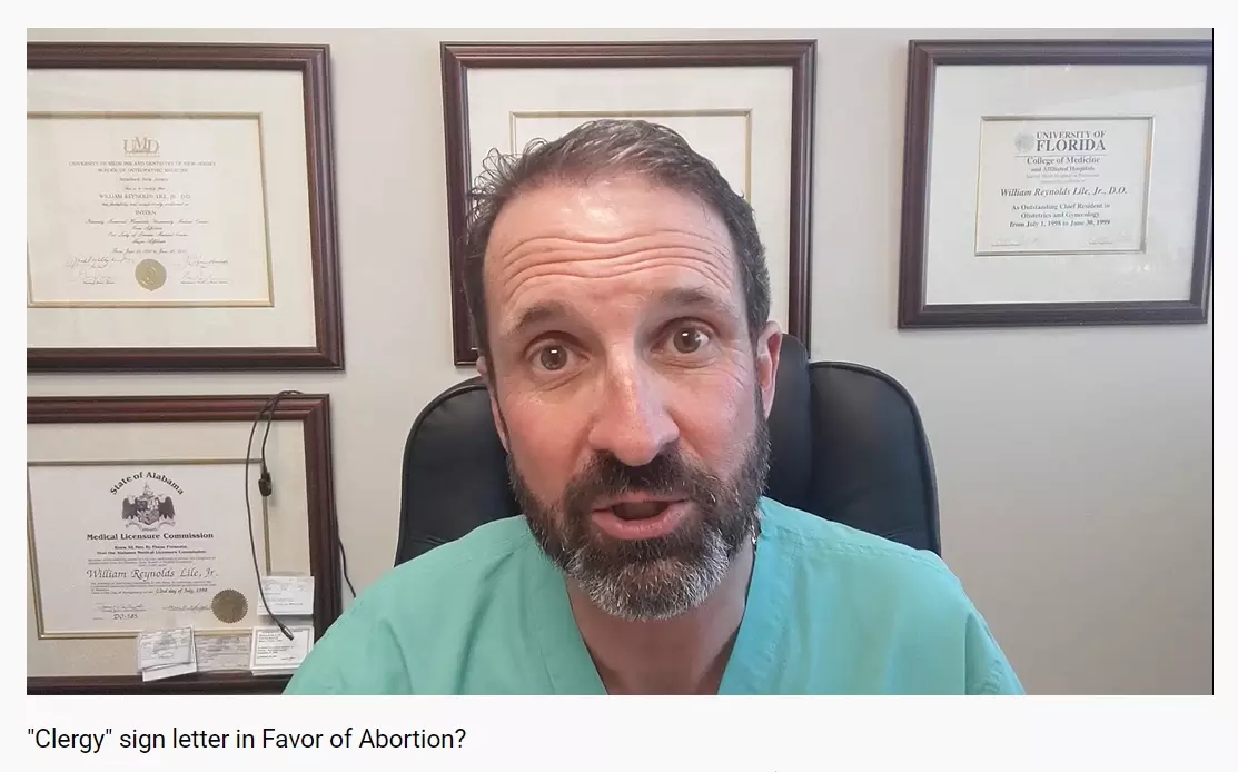 “Shame on you” – Pro-life doc to clergy who wrote letter in favor of taking unborn lives by abortion
