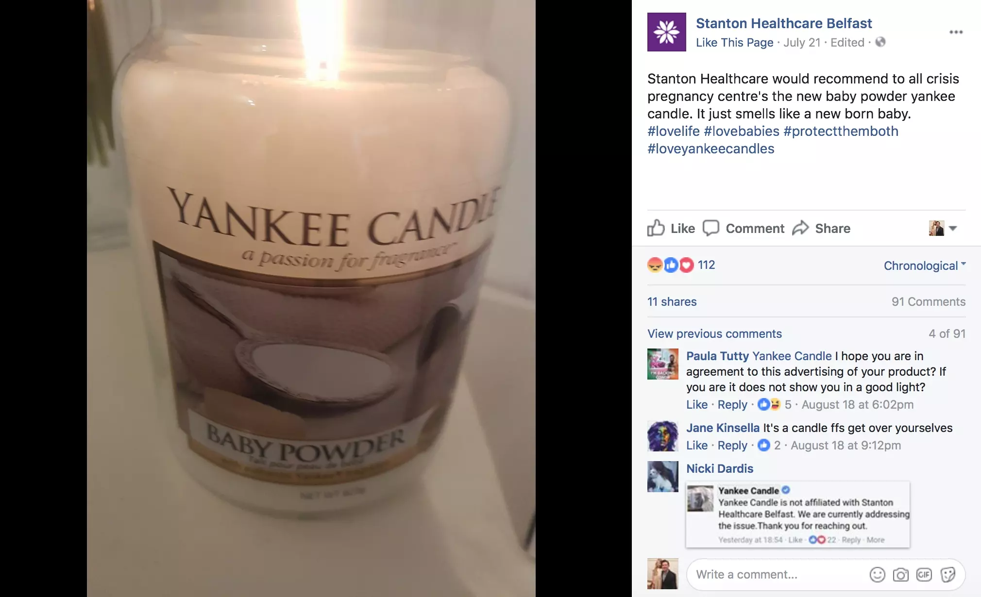 INSANITY: Pro-Abort Sites Hit Fainting Couches Over “Candlegate”