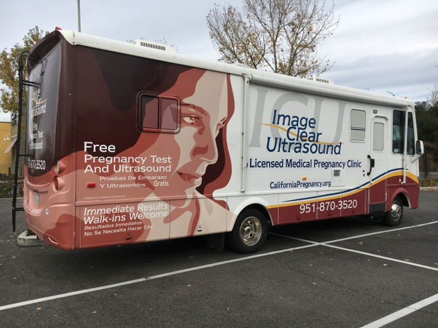 Go Mobile For Life's mobile ultrasound unit, which serves women in Riverside County, Calif.