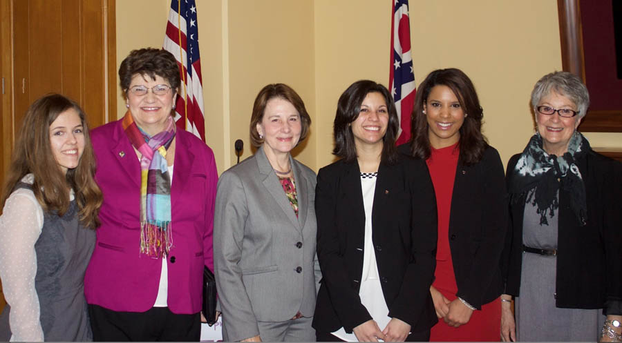 ORTL team with pro-life leaders, Senator Lehner, Peggy Hartshorn and Judy Schlueter