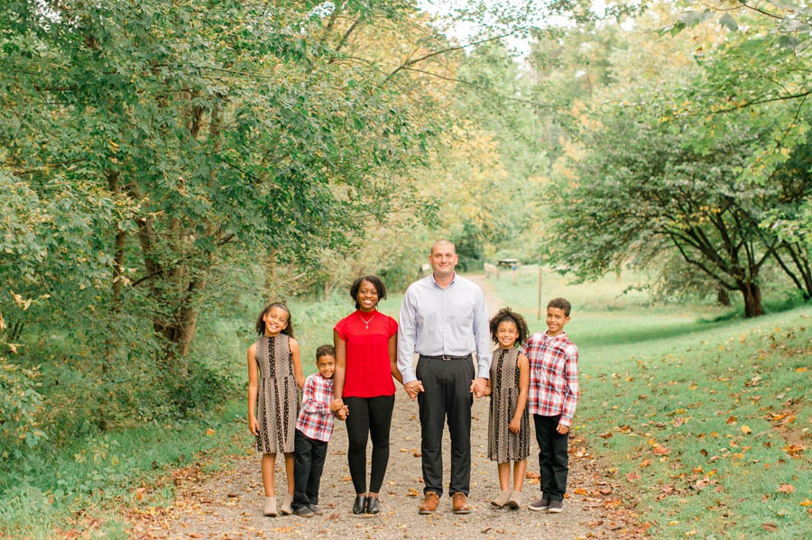 Toni McFadden with her family