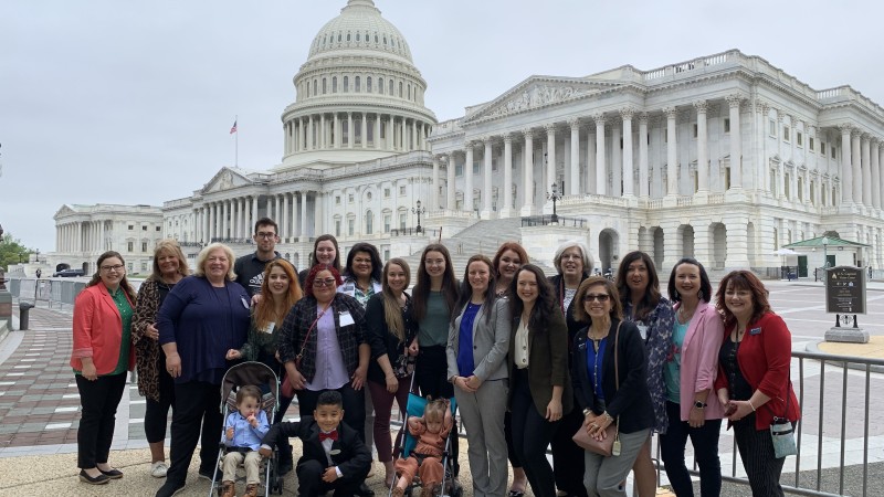 “A great day” for pregnancy help; moms and babies make impact on Members of Congress