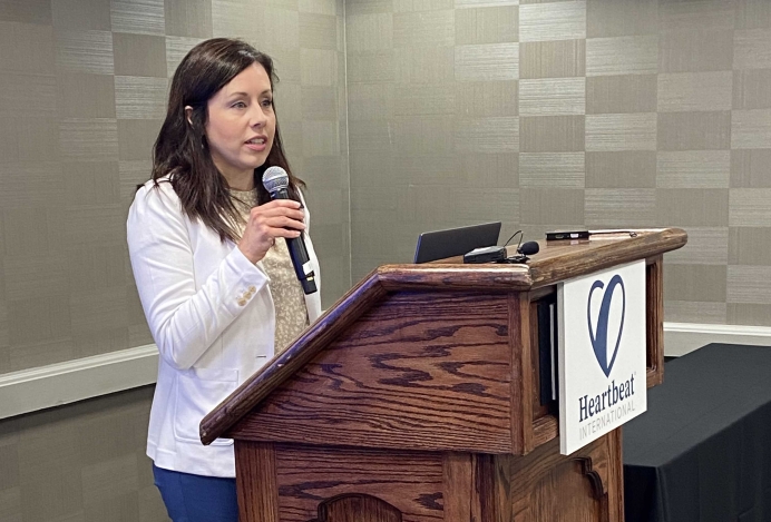 Brooke Myrick, BSN, RN, Healthcare Team Manager for Heartbeat International, presents on DIY Abortion and the Hope of the APR Network