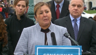 In 2015, Sandra (Mendoza) Rojas was forced from her job of 18 years because she wouldn&#039;t participate in abortions.