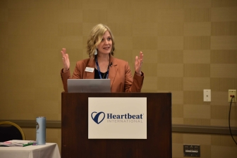 Laura Dickinson of Clarity Solutions presents on adding maternity housing to your pregnancy help organization