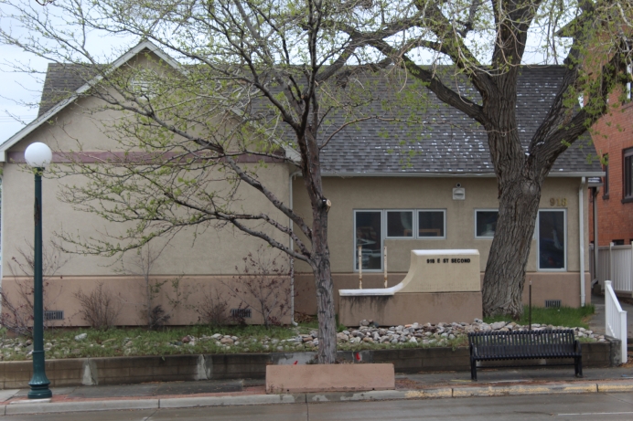 The site of a planned Casper, Wyo., abortion facility backed by out of state abortion proponents