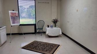 The prayer room in the Women’s Clinic in Severna Park, Md