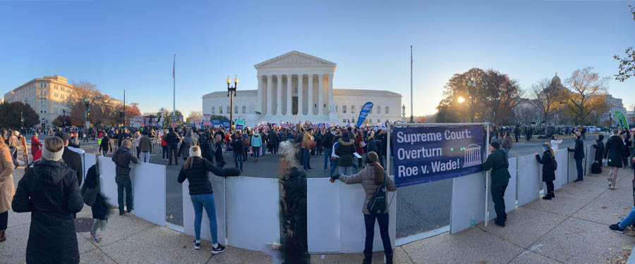 Women don’t need abortion - Heartbeat on the ground as SCOTUS hears Dobbs
