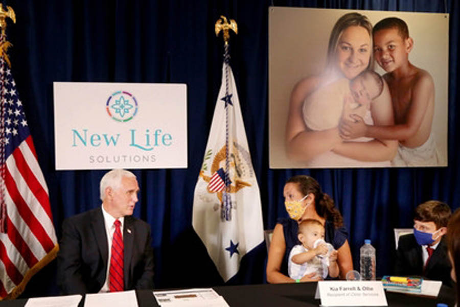 Life is winning in America because of pregnancy help – Pence visits Heartbeat affiliate
