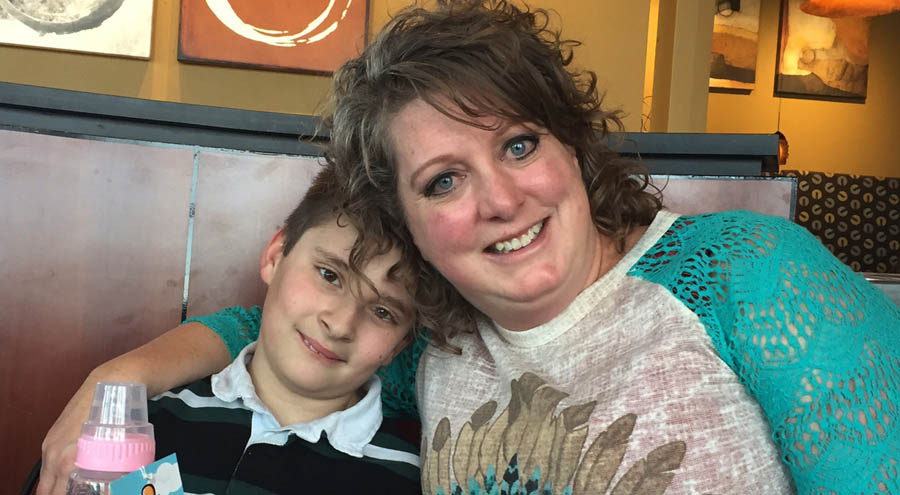 Adopted at Birth, 10-Year-Old Boy Already Giving Back to Local Pro-Life Effort