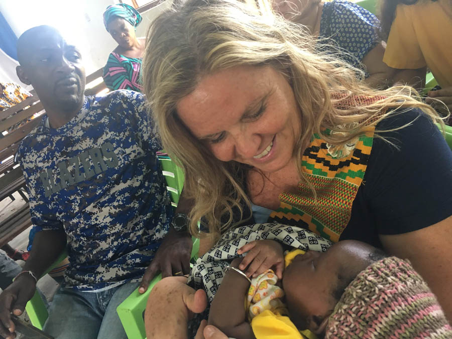 A church in Togo learns “no painted benches necessary”