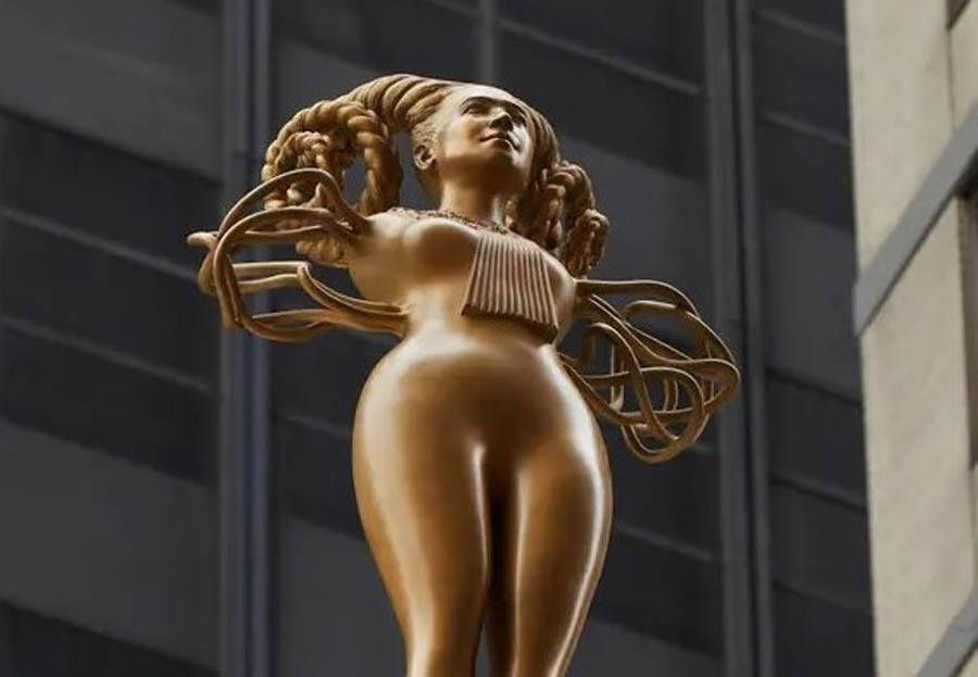 Abortion supporters show true colors through demonic statue