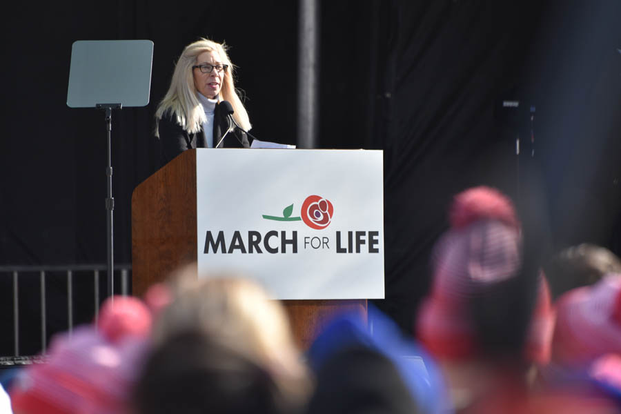 March for Life speech triggers media interest in maternity housing ministry