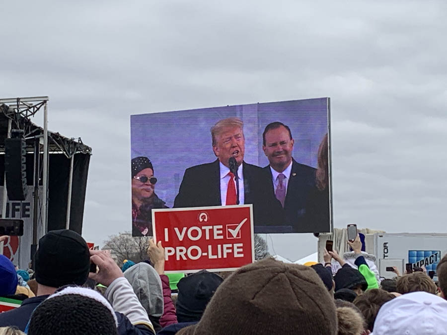Trump’s historic speech at the March for Life