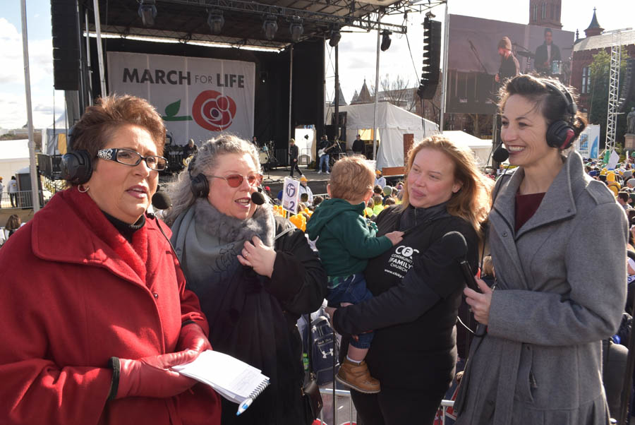 “We\'re blessed to be here” - Babies Go to Congress mom to television audience