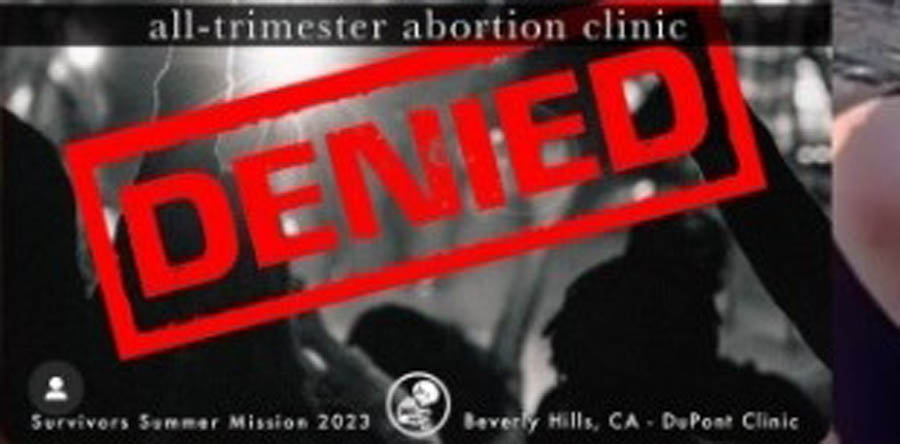 No “all trimester” abortion facility for Beverly Hills after pro-life groups mobilize community opposition