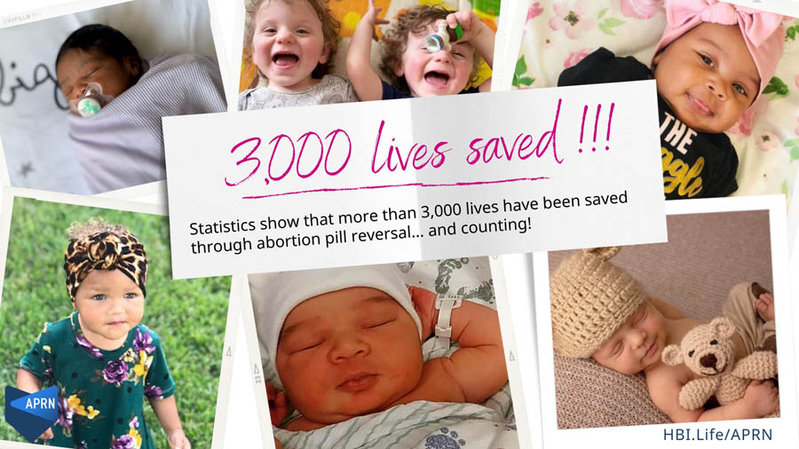 “Miracles walking among us” – Abortion Pill Rescue up to 3K lives saved