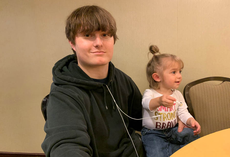 “She\'s the best thing that\'s ever happened to us” - Young dad grateful for his daughter and pregnancy help